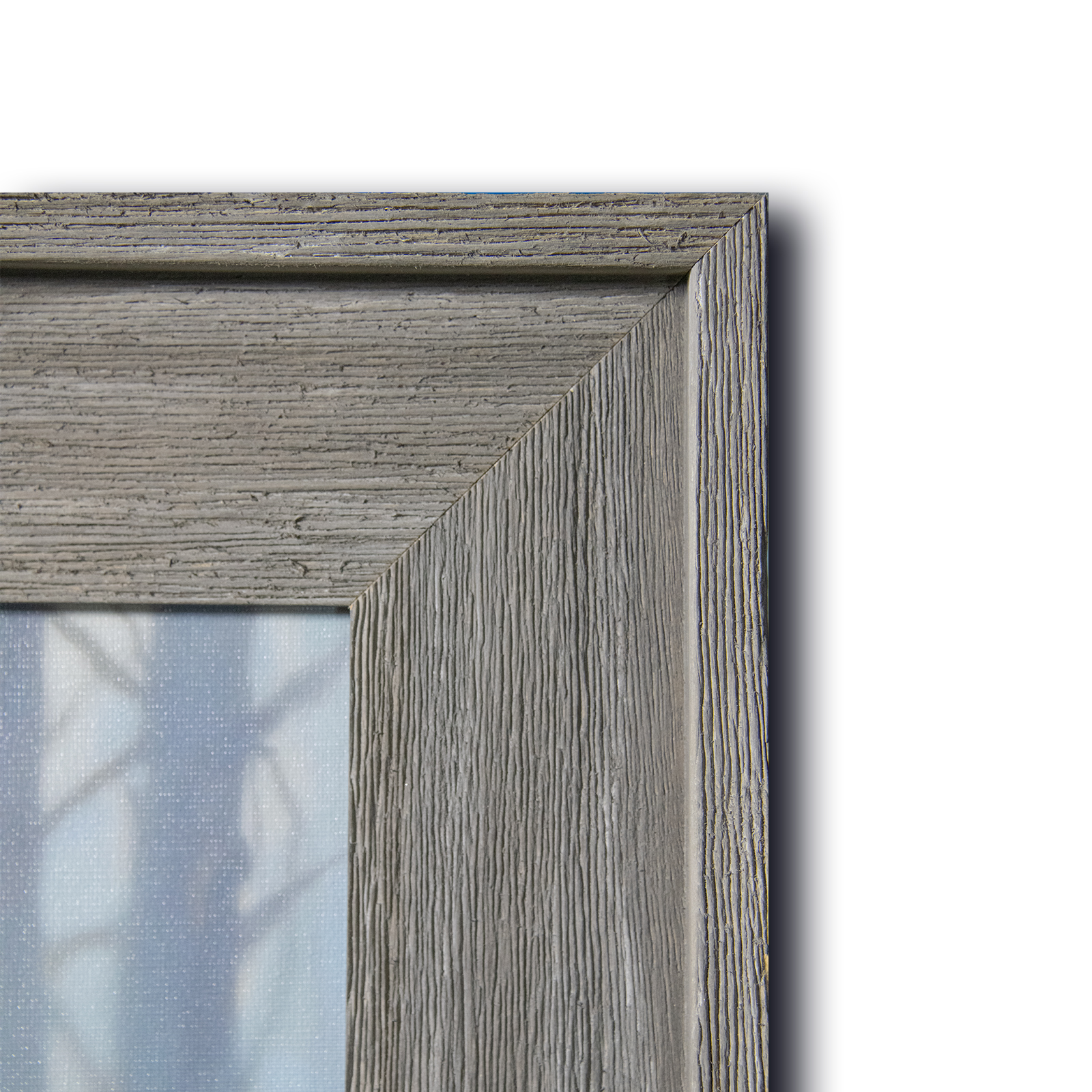 21"x25" Driftwood Gray Framed Giclée Canvas Print - The Prayer at Valley Forge - Image 4